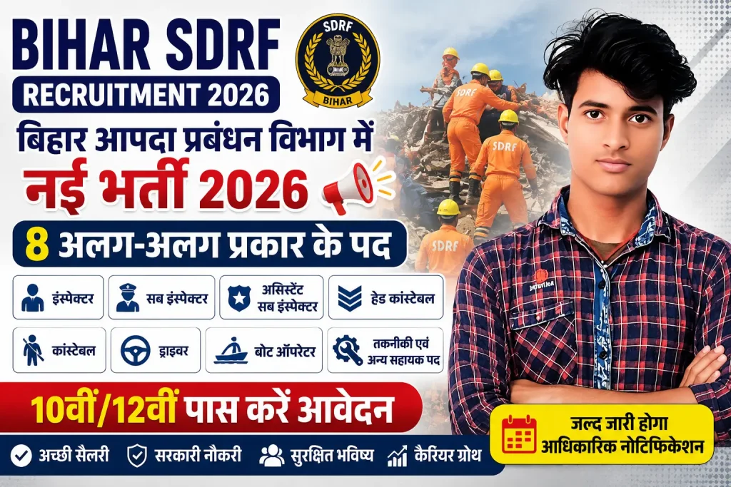 Bihar SDRF Recruitment 2026